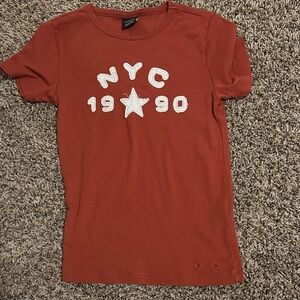 Urban Outfitters Rust T-Shirt